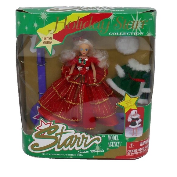 JPI Holiday Starr Collection Model Agency Starr Super Models 6.5” Doll #41710 - Picture 1 of 9